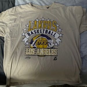 Ultra Game Tan Lakers Tee